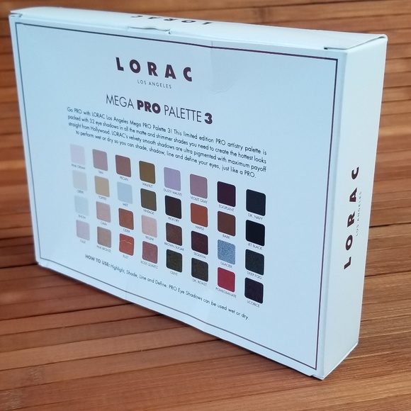 Lorac Mega Pro 3 Eyeshadow Palette - Picture 2 of 8